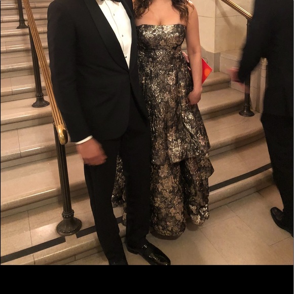 Gorgeous Aidan Mattox strapless dress! - Picture 3 of 4